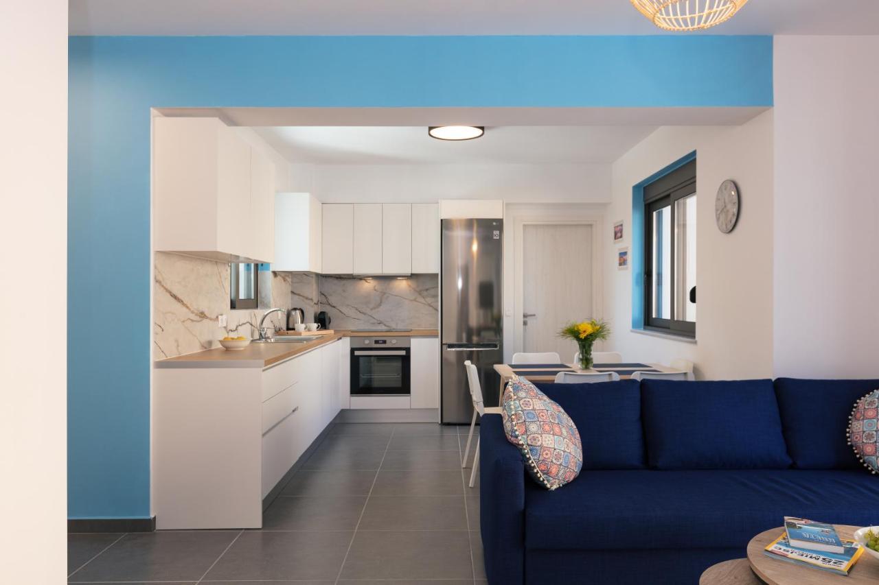 Greek Sky - New Modern Apartment With Shared Pool Tavronitis Exteriör bild