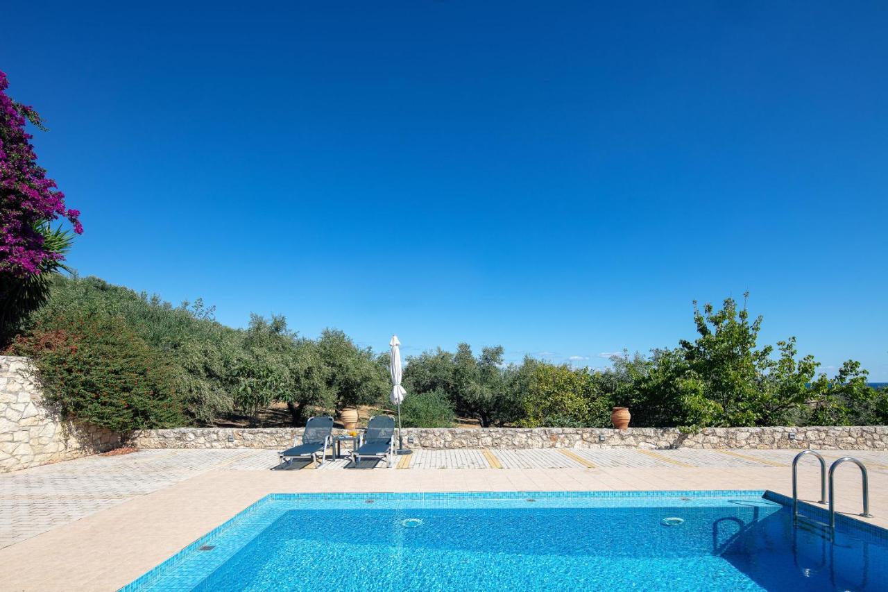 Greek Sky - New Modern Apartment With Shared Pool Tavronitis Exteriör bild